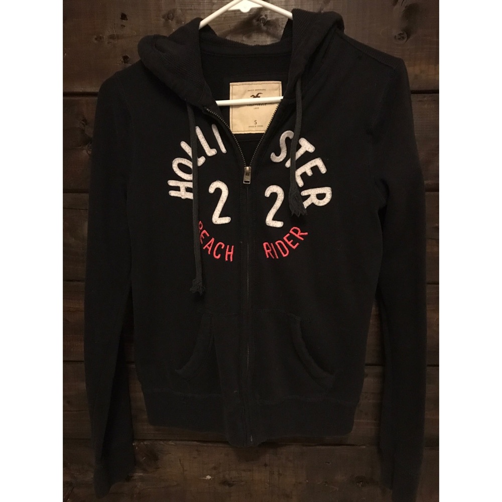 Hollister zip up jacket